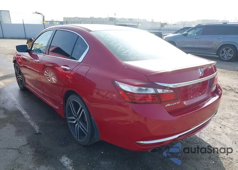 2017 Honda Accord Sport Se from USA, damaged, VIN 1HGCR2F16HA205912